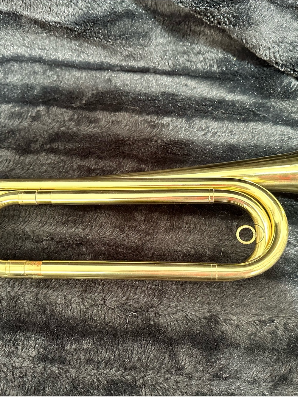Regiment Bugle- Shiny Gold Finish